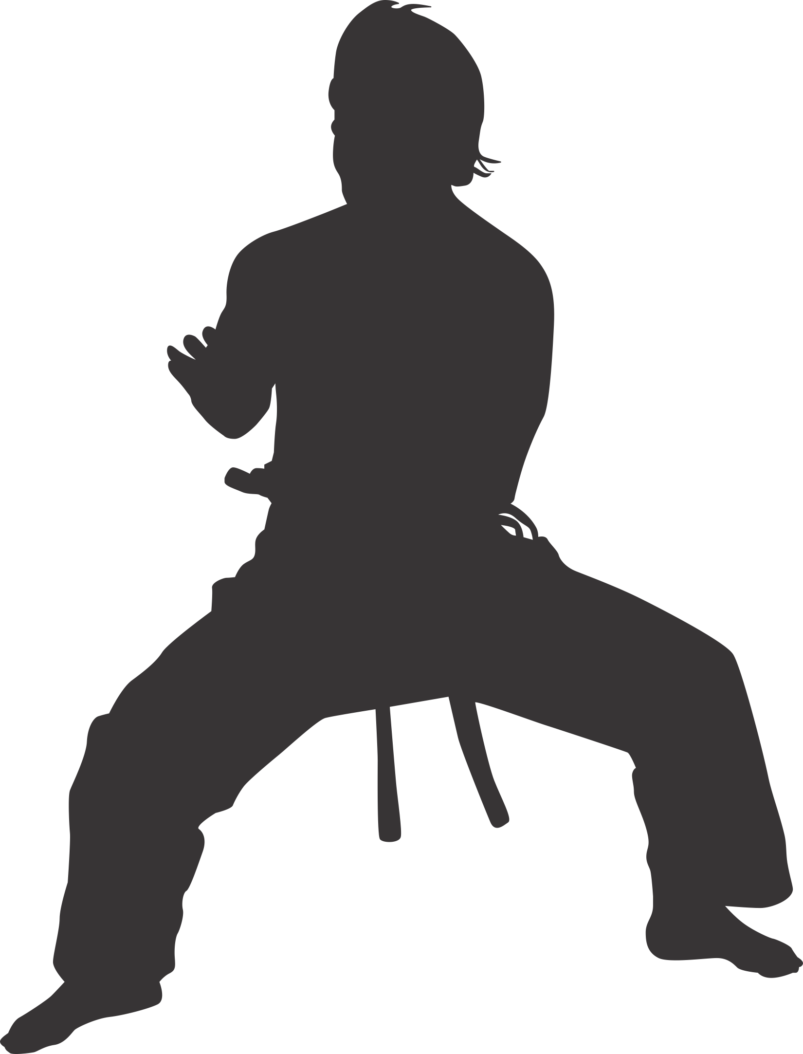 Karate Kicks Taekwondo Silhouette Svg Vector Free Vectors